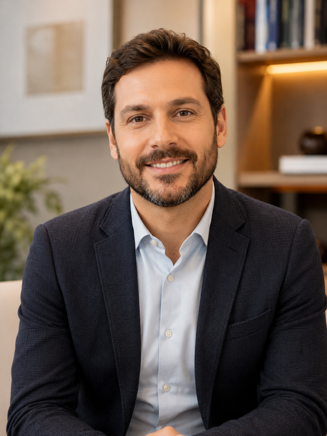 Psicólogo da equipe da Clínica Psique